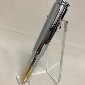 Real Fired 50 Caliber Bullet Ink PEN. No Stand...